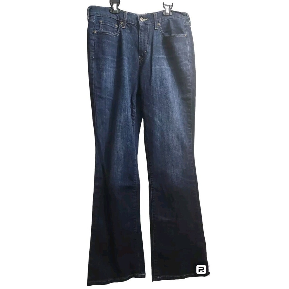 Levi's Womens Size 30x32 515 Bootcut Jean Dark‎ Wash Denim